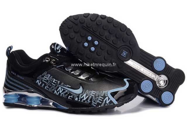 Nike Shox Bleu Noir